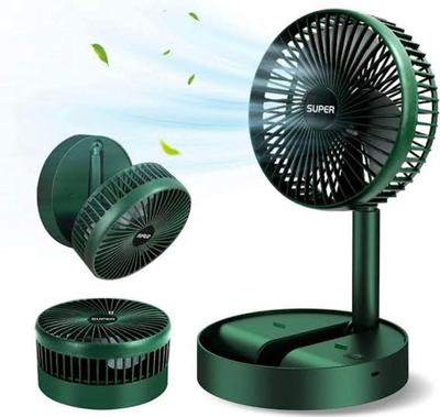 Portable Rechargeable Green Fan Fast Charging Tech Gadget