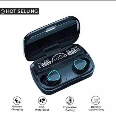 DAMIX M10 TWS Bluetooth 5.1 Wireless Earbuds with LED Display & 3500mAh Charging Case