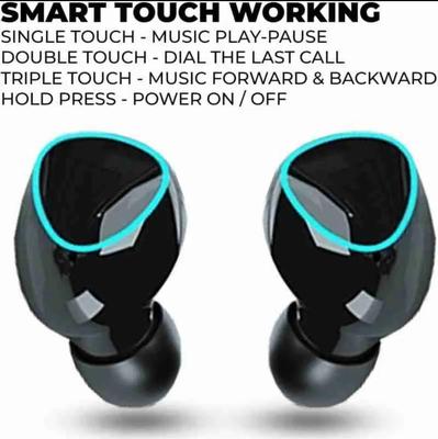 DAMIX M10 TWS Bluetooth 5.1 Wireless Earbuds with LED Display & 3500mAh Charging Case